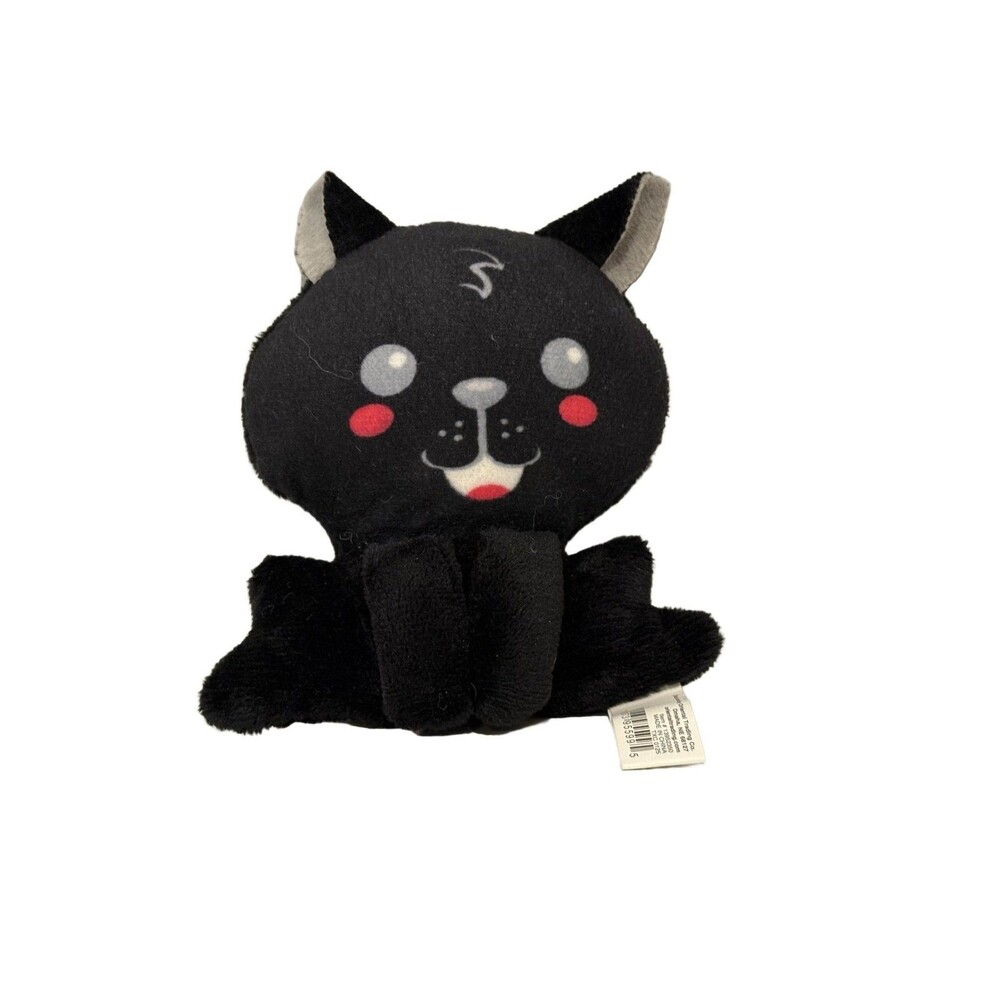 Oriental Trading Co. Black Cat Plush Toy Stuffed Animal Polyester Fiber